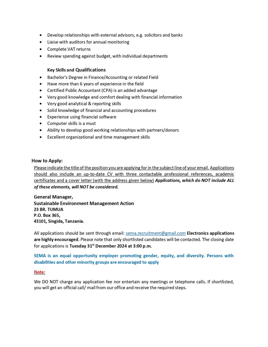 SEMA Singida tweet media