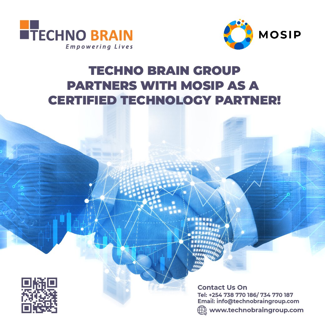 🌟 Techno Brain is now a MOSIP Certified Technology Partner! 🌍 Empowering governments with secure, inclusive digital identity solutions for a brighter future. #DigitalIdentity #Innovation