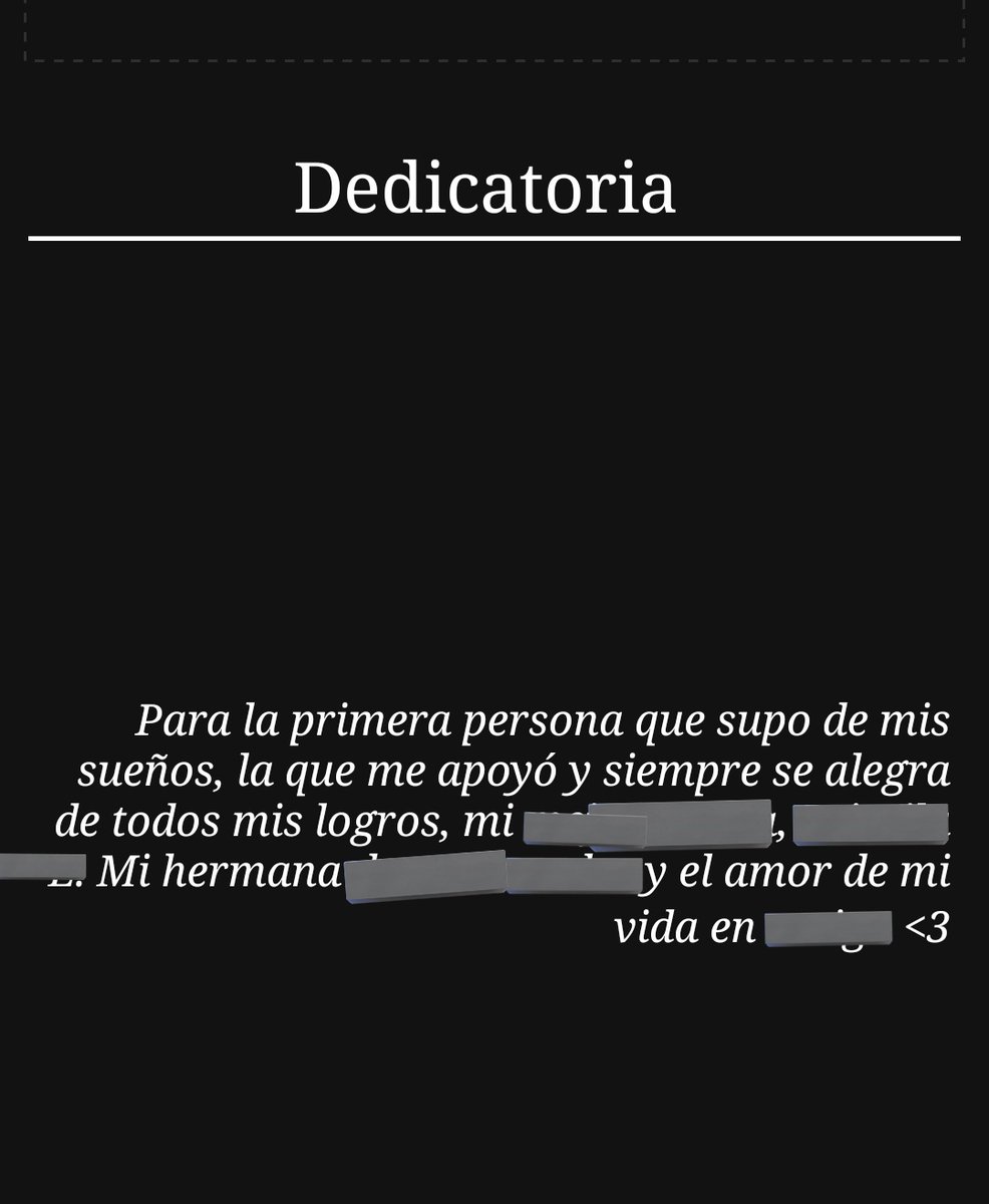 Weeey JAJAJAJAJAJ, me acabo de acordar que le dedique un libro a alguien, a la roña JAJAJAJAJA, en fin, adjunto evidencia. Si me agüite la neta jajajaja.