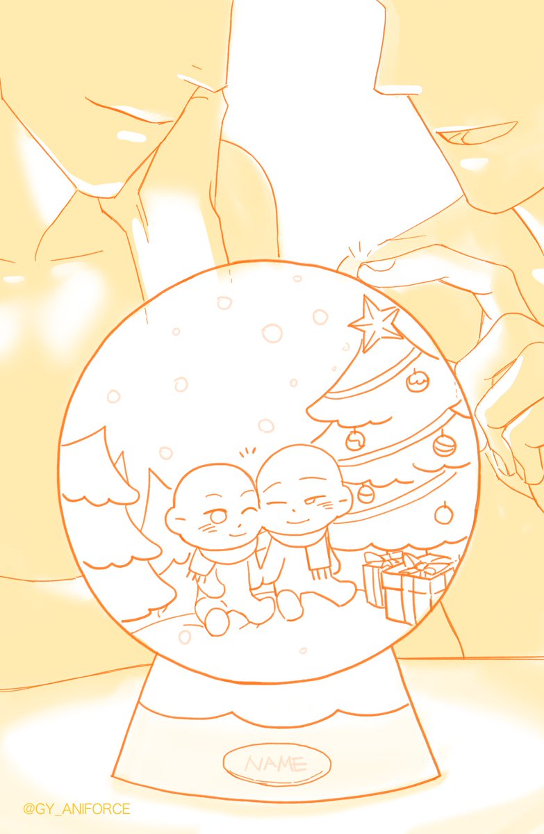 GY_ANIFORCE's tweet photo. 🎄크리스마스를 기념하여🎄
스노우볼 트레틀을 배포합니다!
두사람을 닮은 SD를 스노우볼 안에 넣어보세요~😚

상업적 이용을 제외하고 자유롭게 사용해주세요!

#트레틀 #이메레스 #크리스마스 https://t.co/B9YP5BjZOj