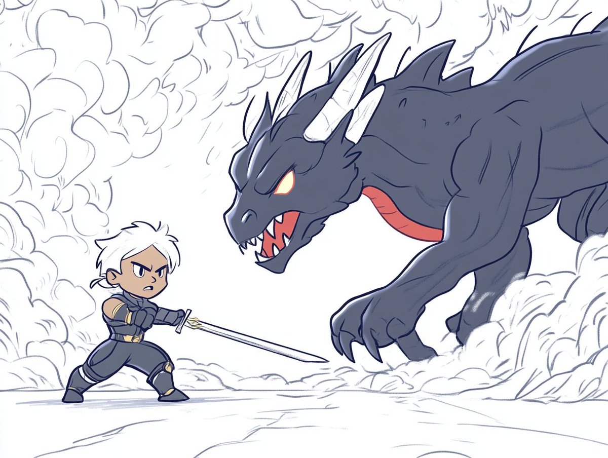 DragonSOL_game's tweet photo. Just fight, fear nothing, and you are warrior! ⚔️🔥 #DragonSOL https://t.co/ZfeeRBdMHN