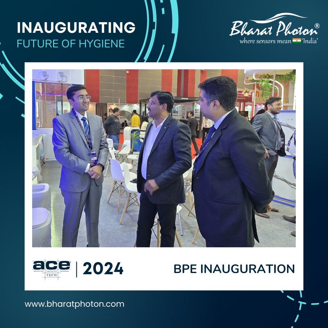 Bharat_Photon's tweet image. Unveiling a New Era of Hygiene and Innovation – Inaugurating the Future with Bharat Photon at ACETECH 2024

#ACETECH2024 #Inauguration #FutureOfHygiene #BharatPhoton2024 #BharatPhoton #bpeinnovations   #SensorTechnology #HygieneRevolution #Delhi #NewDelhi #Pragatimaidan