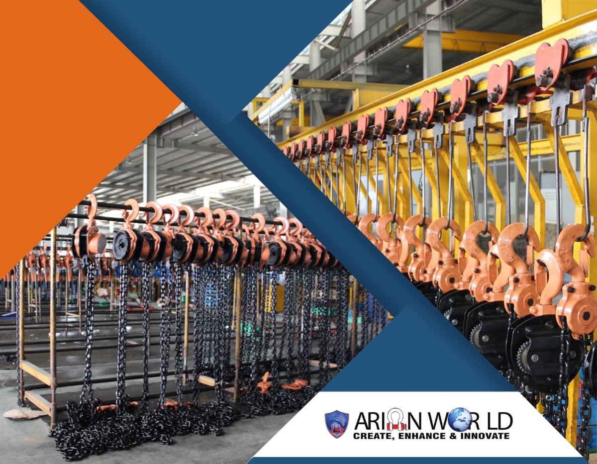 servetechliftng's tweet photo. Chain hoist is a type of lifting equipment used to lift, lower, and move heavy loads. It consists of a chain wrapped around a drum or wheel, with a hook or lifting attachment at the end https://t.co/aB0Rut2ycR