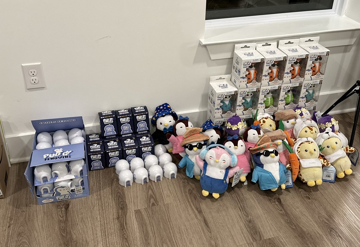 Yesterday we got $PENGU airdrop for <a href="/pudgypenguins/">Pudgy Penguins</a> 

Today I splurged on Pudgy toys from Walmart. They’re sold out online, and there are rumors that the toys will give you $PENGU allocation. Let’s see how this plays out