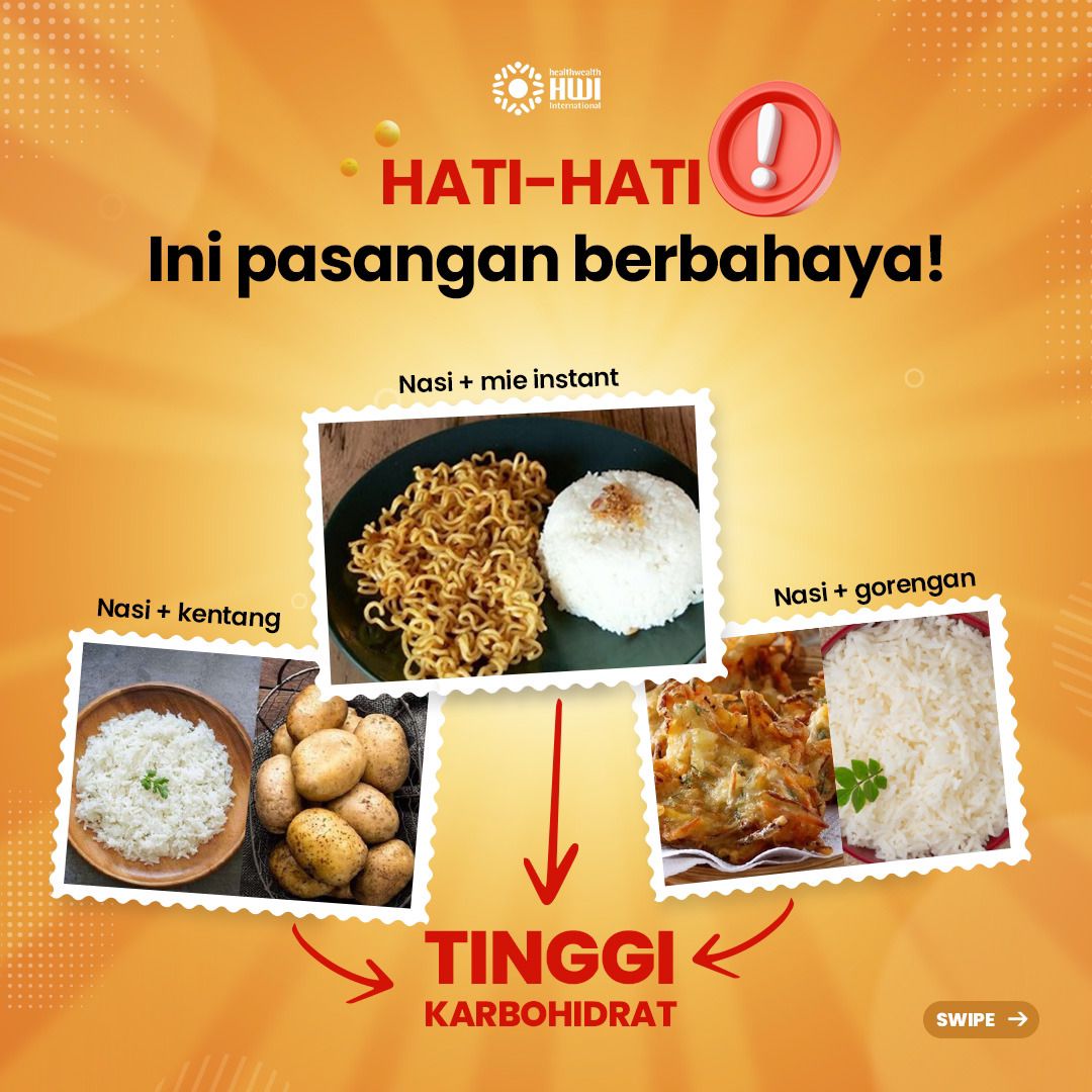 HWIJakarta's tweet image. Hati-hati! Menu makanan ini adalah pasangan berbahaya⚠️

hwijakarta.id

#hhmg
#mealreplacement
#multigrain
#diethh
#hwijakarta
#hwijakartaselatan