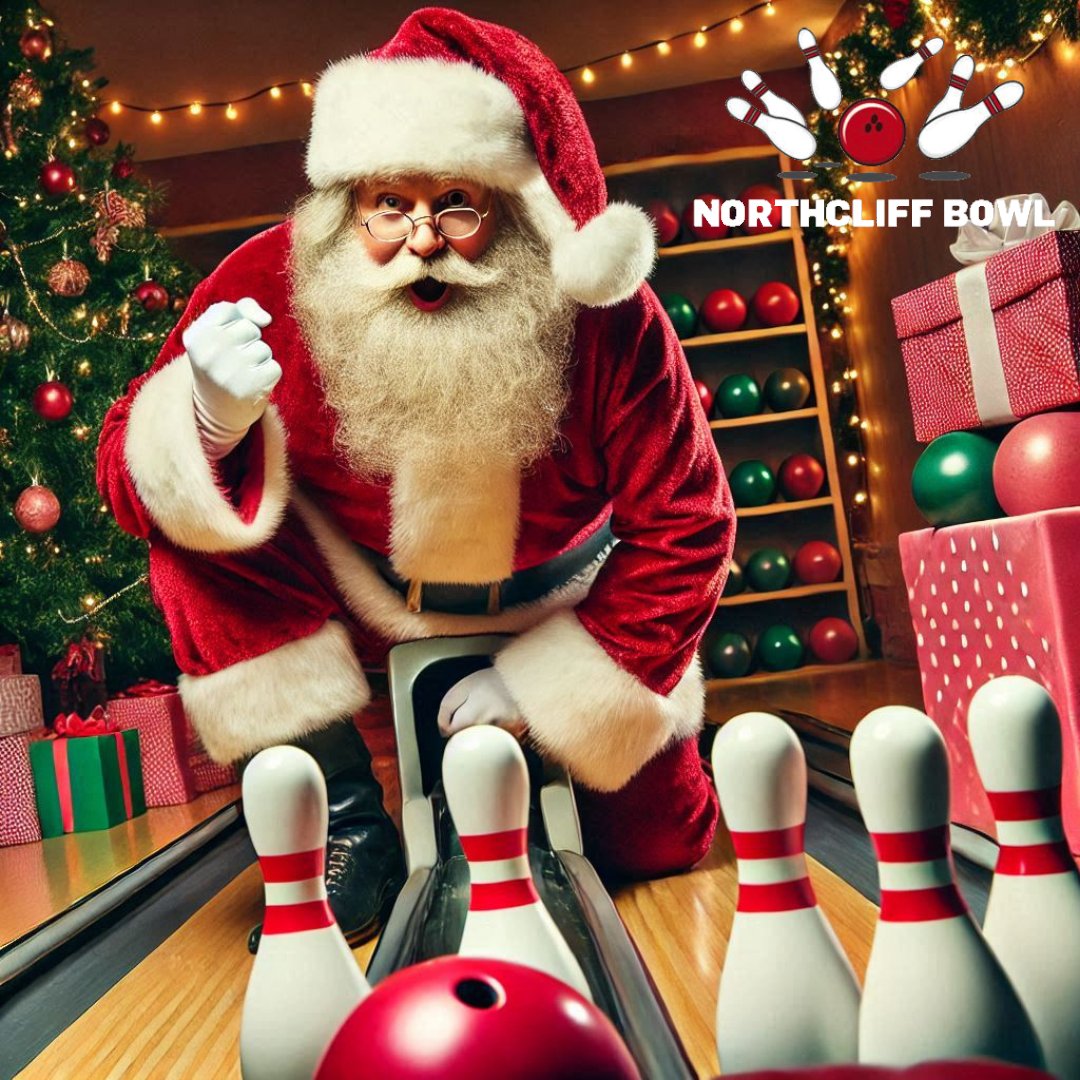 NorthcliffBowl's tweet photo. 🎅 Ho-ho-hope you’re ready for some holiday fun! Northcliff Bowling is the place to be this festive season for strikes, spares, and holiday cheer. 🎳🎄 Let’s make this December unforgettable!

#BowlingSeason #HolidayCheer https://t.co/HqBzHZQEk5
