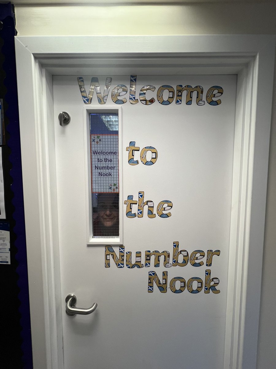 IWBSFalkirk's tweet image. The transformation of the Number Nook continues, with the addition of a careers and work skills area #Maths #DYW