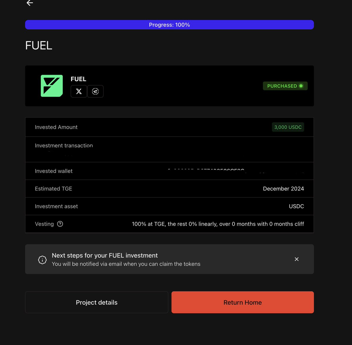 shwaro's tweet photo. Just got on board!! $fuel sale 

Thanks @legiondotcc @fuel_network ! https://t.co/XLRpx7ItSy
