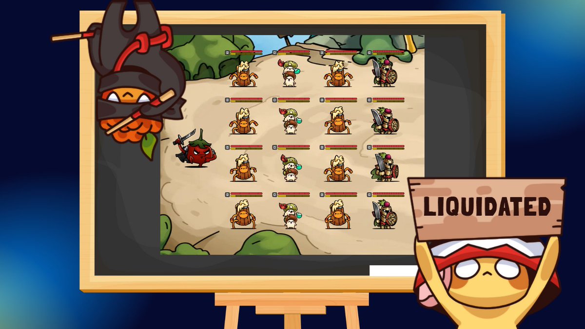 BirthdayBoi (@birthdayboion) on Twitter photo BFB Classes #1 🧵
Starting a new series where I'll gradually discuss ready-to-use strategies for <a href="/battleforblock/">Battle for Blockchain</a>. The first one I’ve named “Lager Storm 🍺” as it leverages the synergy between Lager units (the beer ones) and mana-regenerating  ones (Mushies). On the front line, BFB Classes #1 🧵
Starting a new series where I'll gradually discuss ready-to-use strategies for <a href="/battleforblock/">Battle for Blockchain</a>. The first one I’ve named “Lager Storm 🍺” as it leverages the synergy between Lager units (the beer ones) and mana-regenerating  ones (Mushies). On the front line,