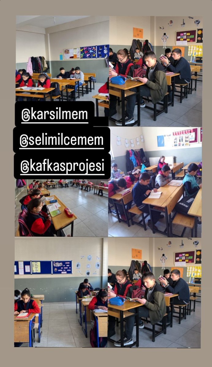 SGunortaokulu36's tweet photo. İlk 15 dk kitap okuyoruz.
#sevdamızeğitim
@KafkasProjesi @ziyapolat73 @karsmem @selimilcemem https://t.co/JNNckow6CM