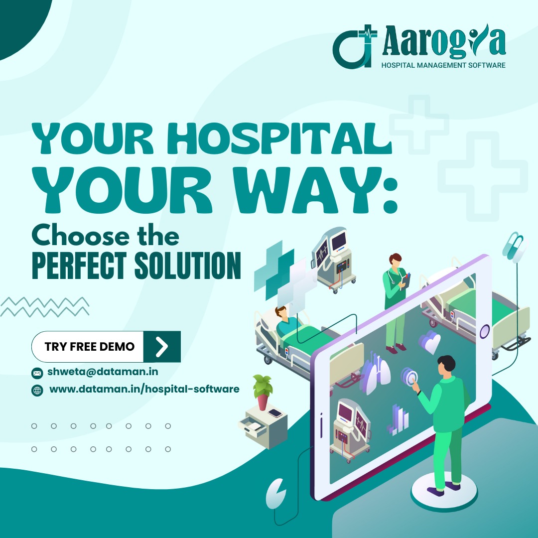 aarogyahms's tweet image. Which solution is right for your hospital? On-premise, cloud-based, SaaS, or mobile app? Let us know in the comments!

#aarogyaerp #pathologysoftware #OPDManagementSolution #ipdmanagementsoftware #BloodBankSoftware #opdmanagementsystem t #aarogya #hospitalmanagement #HospitalERP