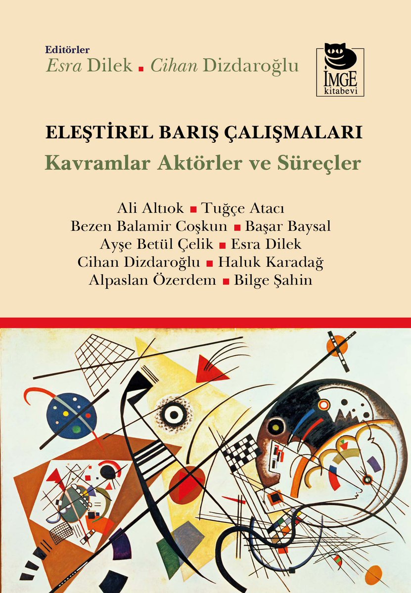 Cihan Dizdaroglu (@cdizdaroglu) on Twitter photo Kitabımız sonunda okuyucuyla buluştu 🤩
<a href="/esra__dilek/">Esra Dilek</a> ile derlediğimiz ve <a href="/imgekitabevi/">imge kitabevi</a>'nden çıkan kitabımızda alanın temel kavramlarını, barış süreçlerini ve aktörlerini saha deneyimi olan kıymetli hocalarımızla örnek vakalar üzerinden açıklamaya ve anlamlandırmaya çalıştık. Kitabımız sonunda okuyucuyla buluştu 🤩
<a href="/esra__dilek/">Esra Dilek</a> ile derlediğimiz ve <a href="/imgekitabevi/">imge kitabevi</a>'nden çıkan kitabımızda alanın temel kavramlarını, barış süreçlerini ve aktörlerini saha deneyimi olan kıymetli hocalarımızla örnek vakalar üzerinden açıklamaya ve anlamlandırmaya çalıştık.