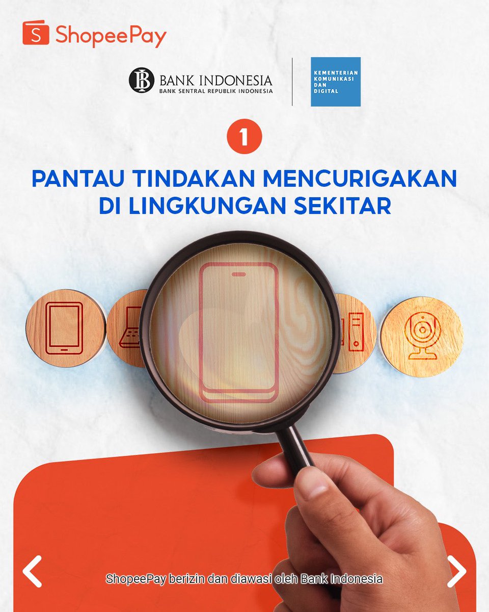 ShopeePay_ID's tweet photo. 🚨 Judi online, berawal dari permainan berakhir dengan kerugian. Bersama tindak tegas segala bentuk aktivitasnya! 
#ShopeePay #KonsumenCerdasPeKABertransaksi #GeberPK #GenerasiPeKA #PeduliKenaliAdukan #PeKA https://t.co/on8rahb7Vr