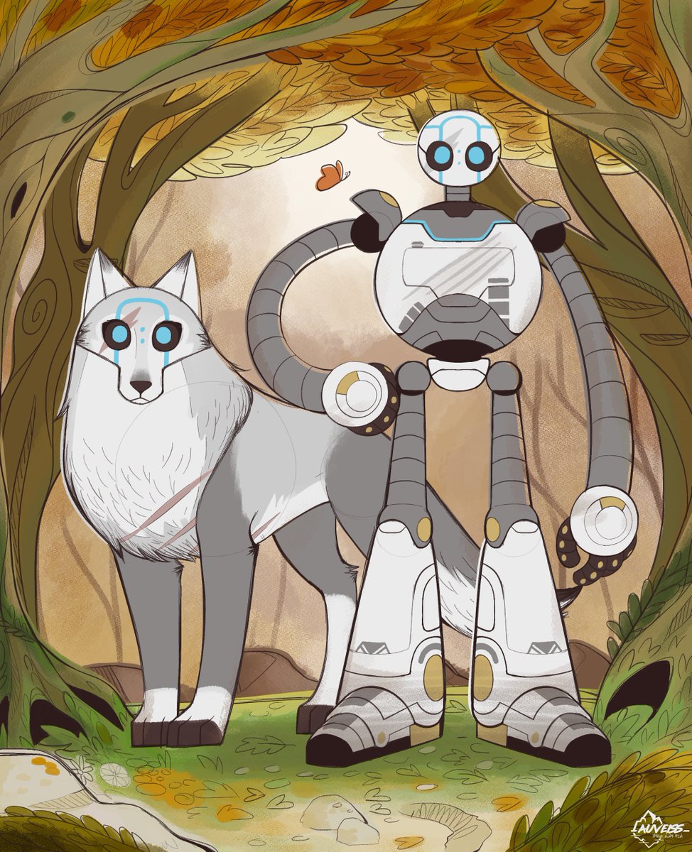 Wolfwalkers Roz 🐺🤖
#thewildrobot