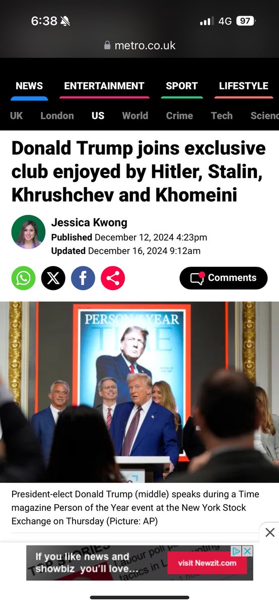 TheTyChapman's tweet photo. @MetroUK how come your news reporting is so very bias… both articles are about the same thing yet painted trump in this bad light. How about fair journalism for once… stuff like this is why people no longer pay interest in these rags    #news #journalism #msm https://t.co/H9D4tQJWdj