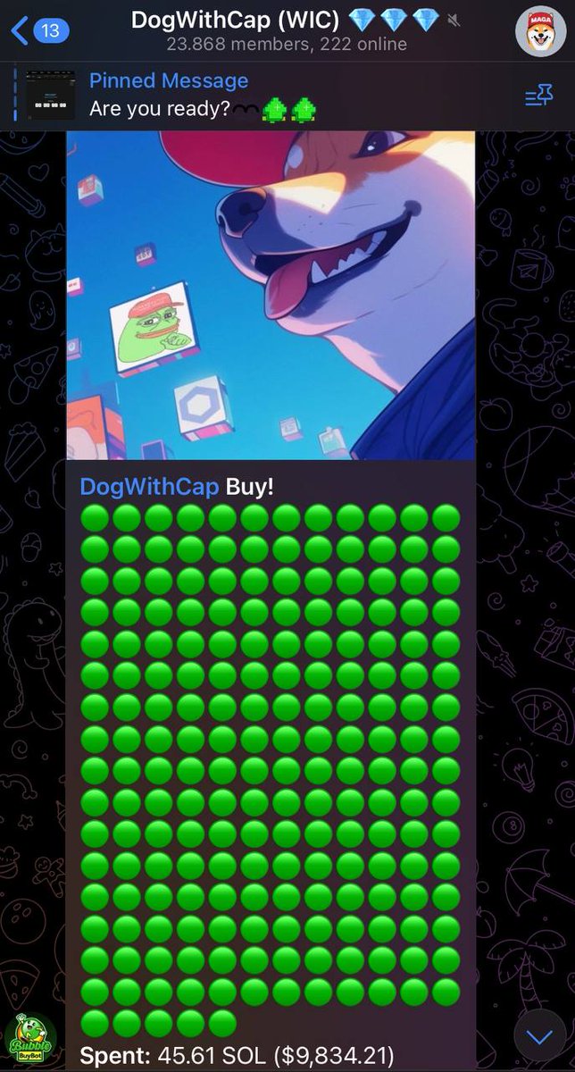 dogwithcapcoin's tweet image. Only #2H left $WIC will be listed on #UZX 🔥

Spent: 43.6 $SOL ($9,424.32)
Got: 192,460,188,635.81 $WIC
Buyer Position:⬆️ 89.62%! 
DEX: #Raydium
Price: $0.00000004897
#MarketCap: $4,352,679

BUY $WIC NOW! 🆙🆙