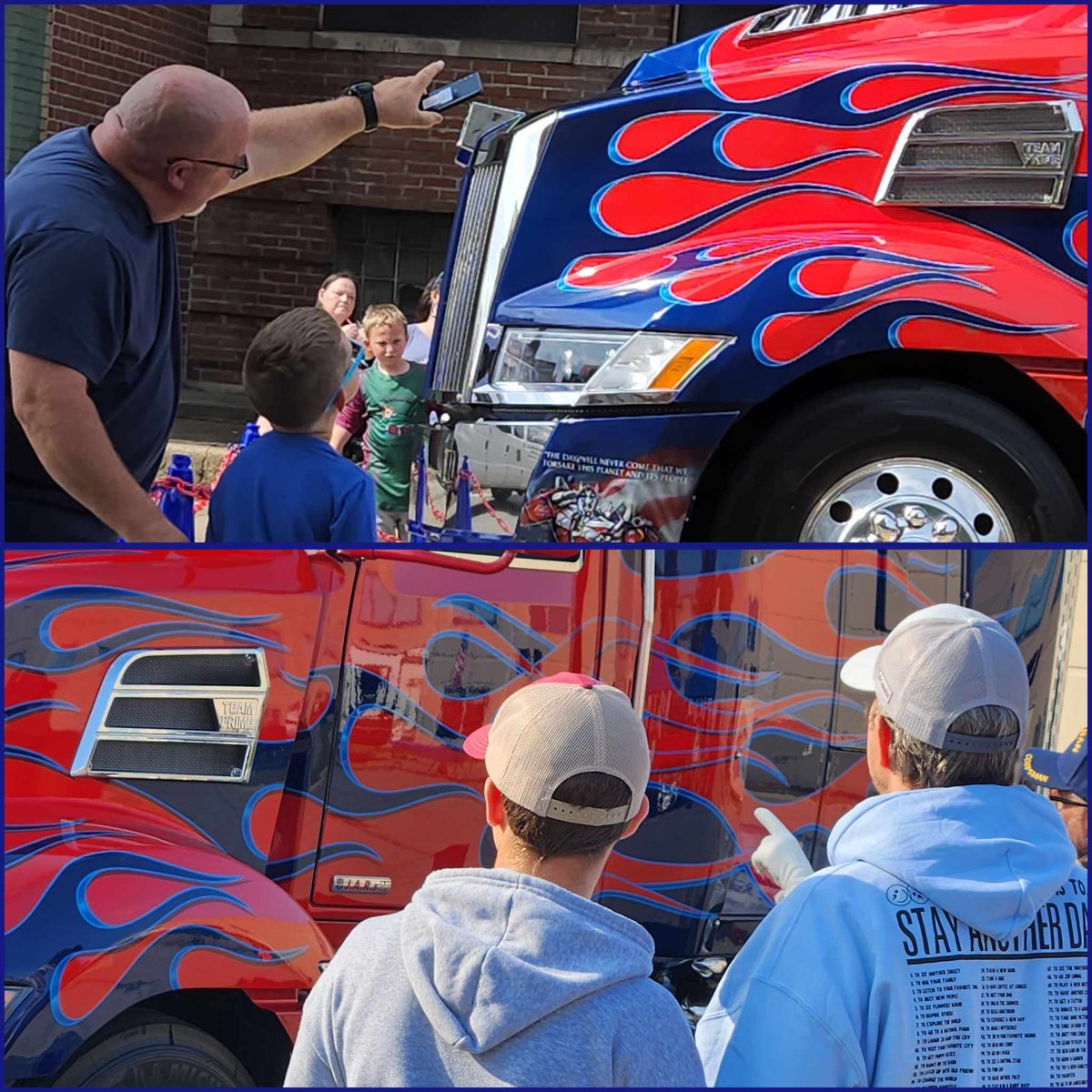 Optimus_Is_Here's tweet image. Bridging the gap between generations since 2016 😊💙🤙

#optimusishere #optimusprime #teamprime #transformers #leader #inspire