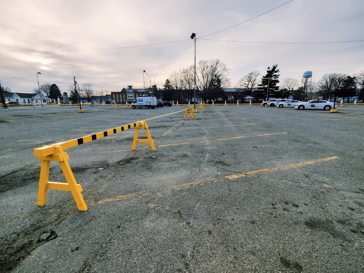 Outside the state prison in Michigan City, where Indiana is preparing to carry out the execution of Joseph Corcoran sometime before sunrise