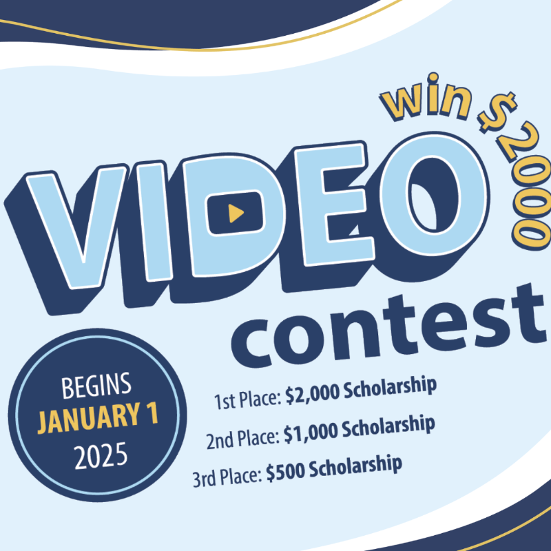 LocalDistricts's tweet photo. Reminder: The #DistrictsMaketheDifference 2025 #StudentVideoContest launches January 1 and is open to high school students nationwide! Create a short video showing us how special districts make a difference in your community for the chance to win a $2,000 scholarship.