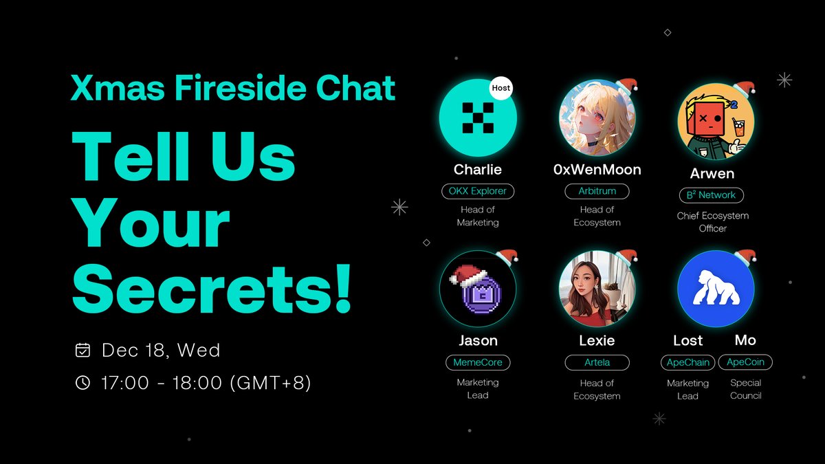 OKX Explorer (@okxexplorer) on Twitter photo We also have 2 special guests from <a href="/apecoin/">ApeCoin</a> !
Welcome to our cozy & fun chat!🪵🔥<a href="/HodlrCollective/">TheHodlrCollective</a> <a href="/Mo_Ezz14/">Mo Ezeldin ⦿⦿⦿</a> We also have 2 special guests from <a href="/apecoin/">ApeCoin</a> !
Welcome to our cozy & fun chat!🪵🔥<a href="/HodlrCollective/">TheHodlrCollective</a> <a href="/Mo_Ezz14/">Mo Ezeldin ⦿⦿⦿</a>