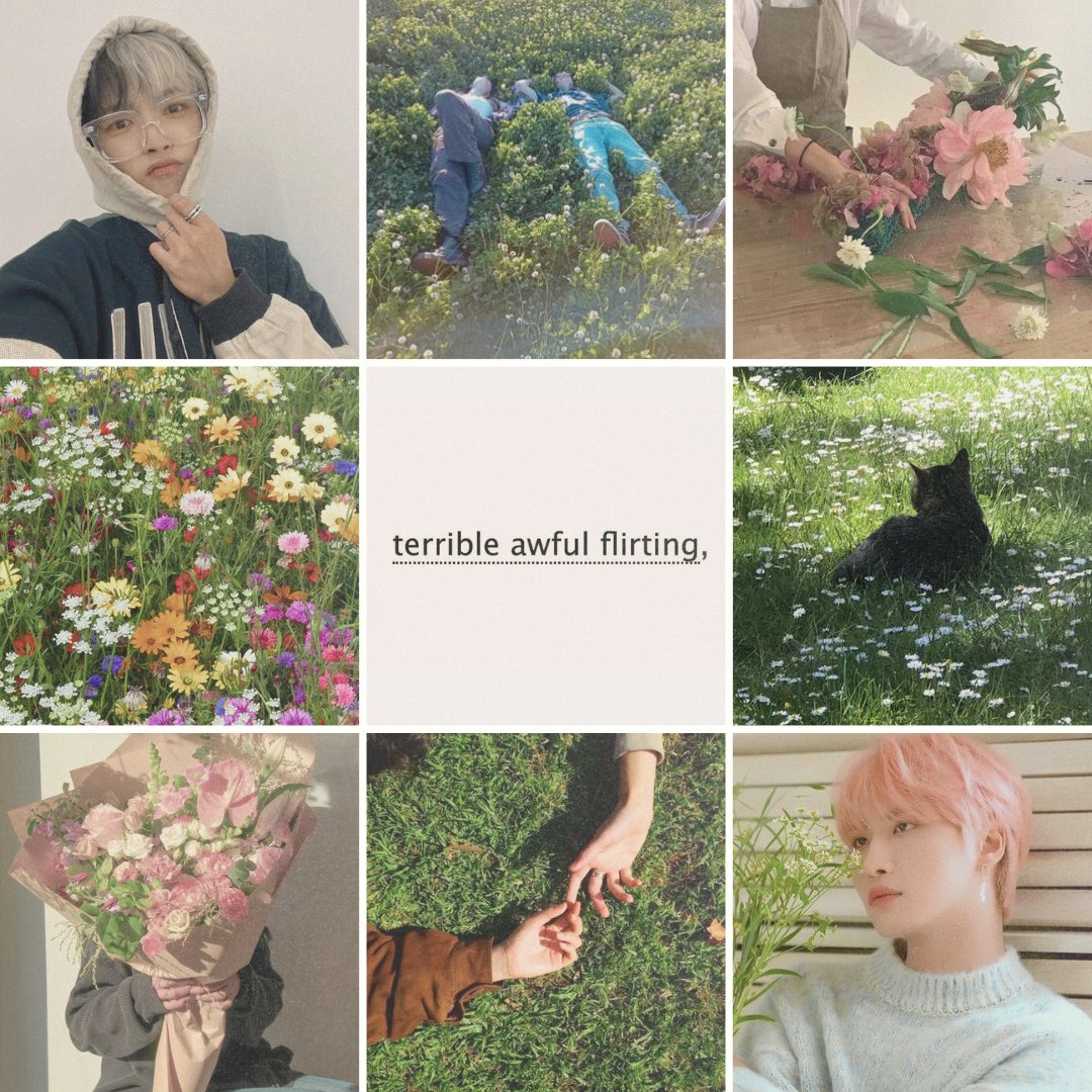 𝗦𝗲𝗼𝗻𝗴𝗵𝘄𝗮 has had his fair share of odd customers, however, never had anyone walked in, slammed a 50 dollar bill and asked for a bouquet that meant "hate" before

or, 5 times 𝗛𝗼𝗻𝗴𝗷𝗼𝗼𝗻𝗴 bought a bouquet from the cute florist and the 1 time he gifted him one instead