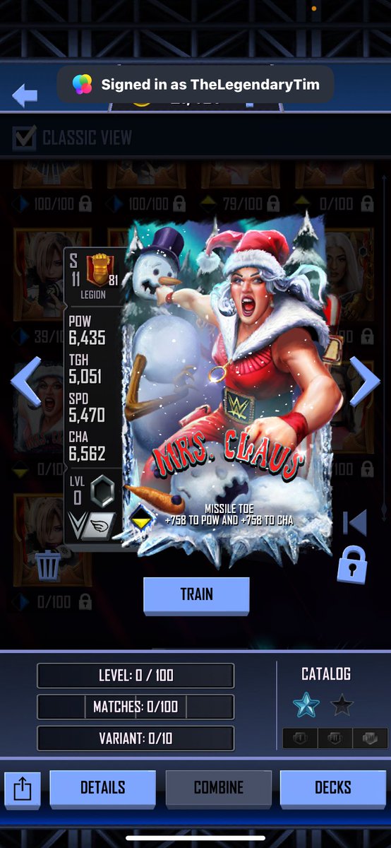 Couldn’t ask for a better team 🤍 #WWESuperCard