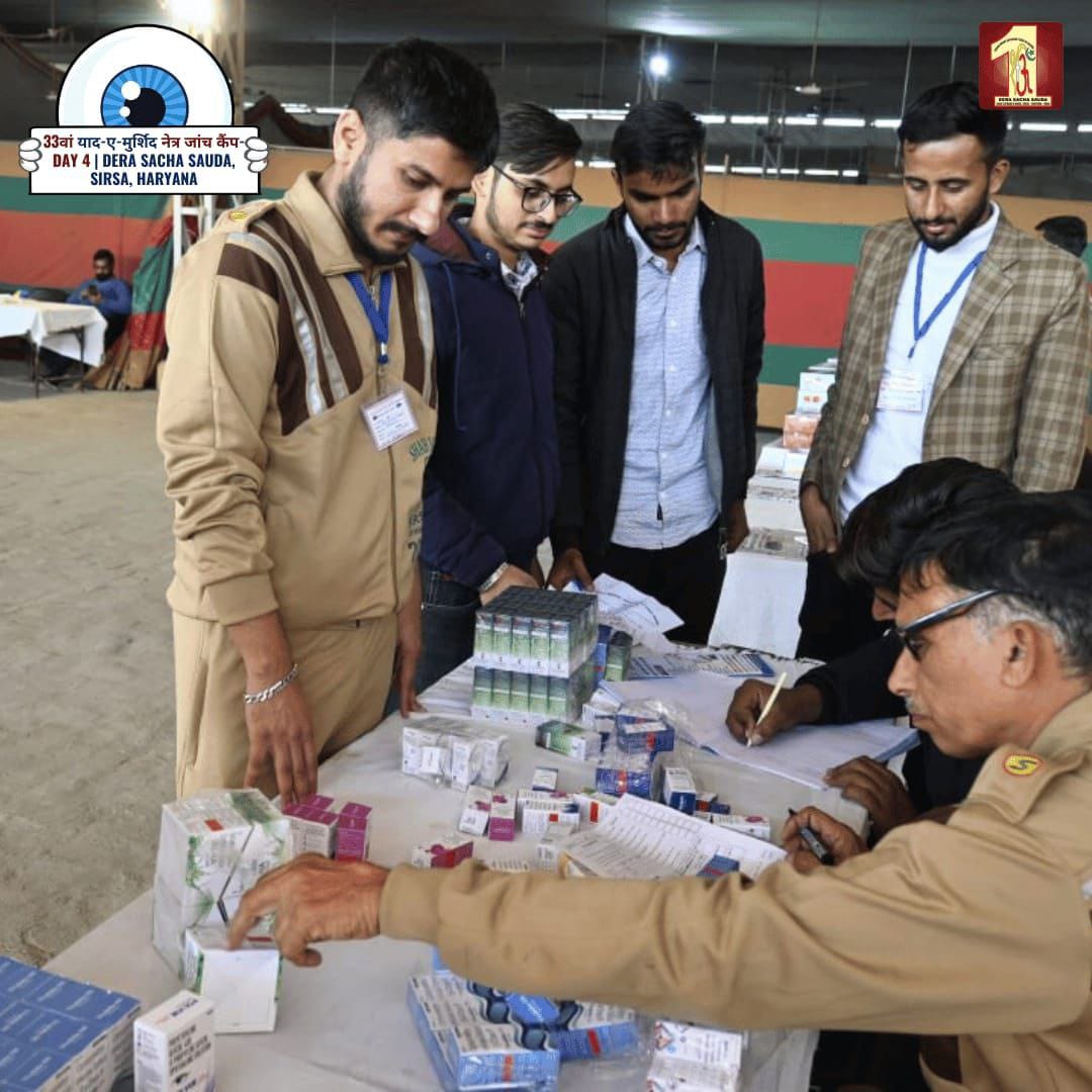 subhans01853087's tweet photo. With the blessings of Saint Dr MSG Insan, the camp went off quite well and all patients got the required services well on time. We are grateful for having Guruji in our lives whose every thought &amp; action is illuminating myriads of lives worldwide!
#33rdFreeEyeCamp https://t.co/NFtXsmRxuG