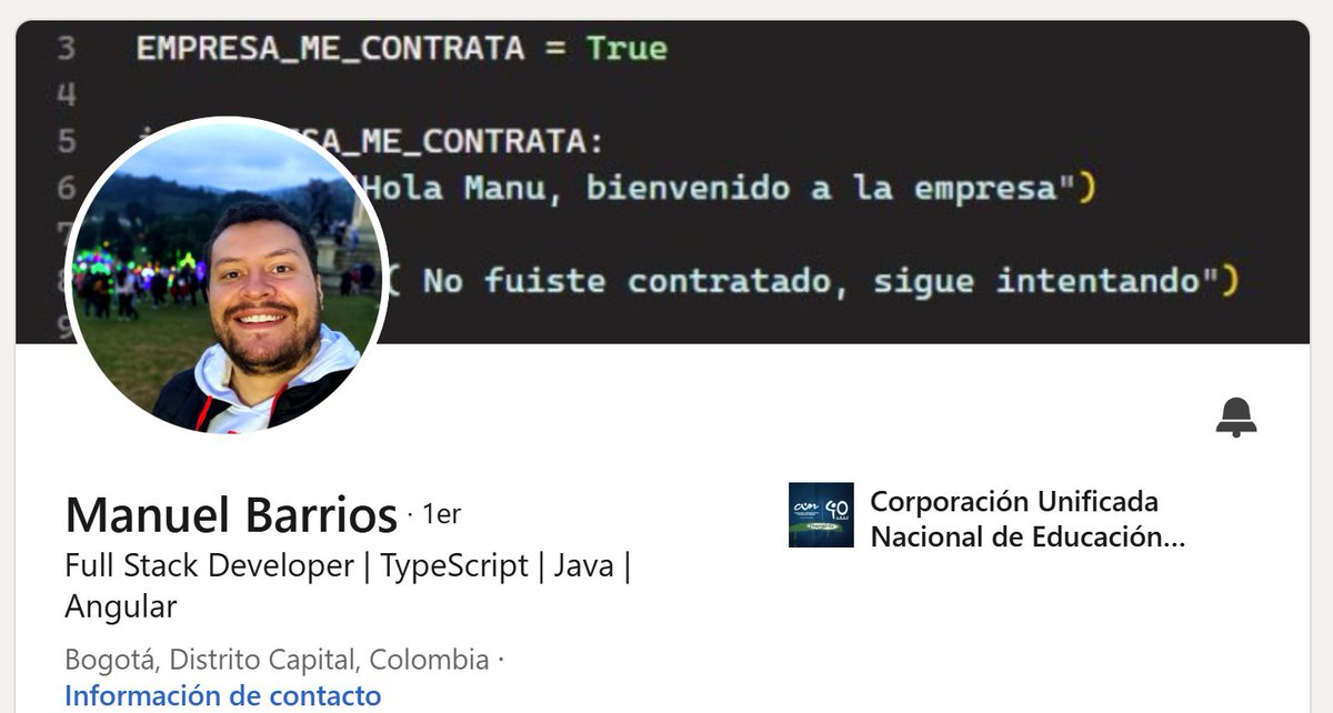 Manuel Barrios
Fullstack Developer | Typescript | Java | Angular 
linkedin.com/in/manuel-b-76…