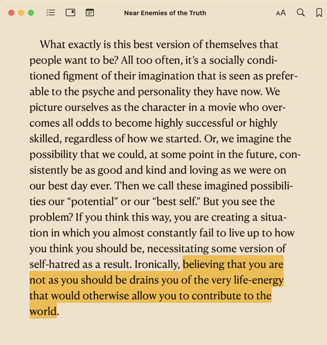 hermittoday's tweet photo. "trying to become a better person"
"living up to your true potential"
"becoming your best self" https://t.co/L81gaYSHoq