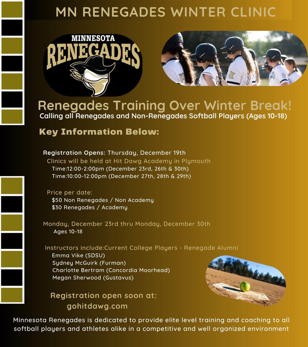 Train with the Rennies!