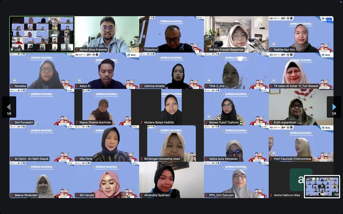 UAIofficial_'s tweet image. Assalamu’alaikum Insan #UAI!

Program Studi Pendidikan Guru Pendidikan Anak Usia Dini Universitas Al-Azhar Indonesia (PG PAUD UAI) menyelenggarakan seminar nasional pada Selasa, 10 Desember 2024 di Ruang Serbaguna Lantai 2.

#pgpaud
#PAUD 
#RumahAnakSIGAP
#tanotofoundation