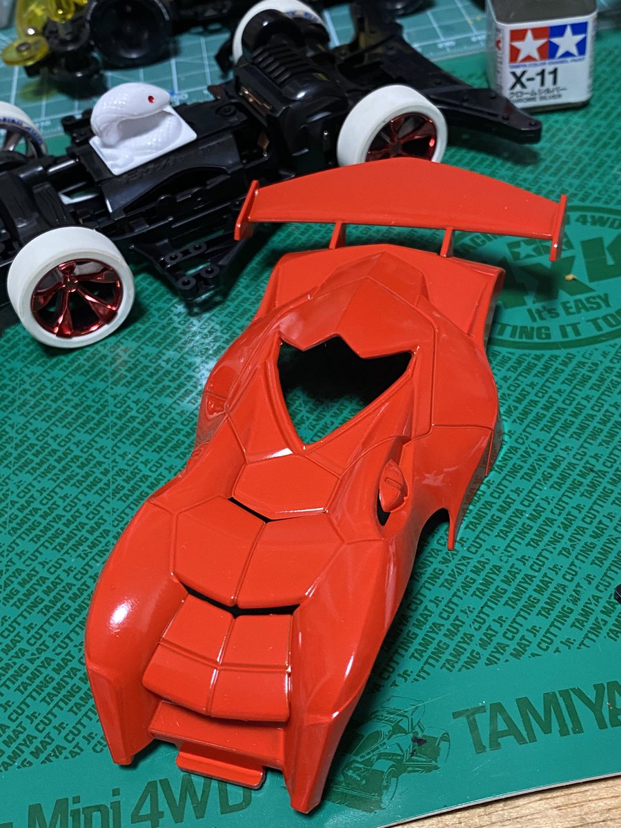 m4downtown's tweet photo. カッパーファングで
ミニ四駆巳年🐍
#mini4wd #ミニ四駆
#copperfang #ミニ四駆巳年 https://t.co/4uOTh3Fjm9