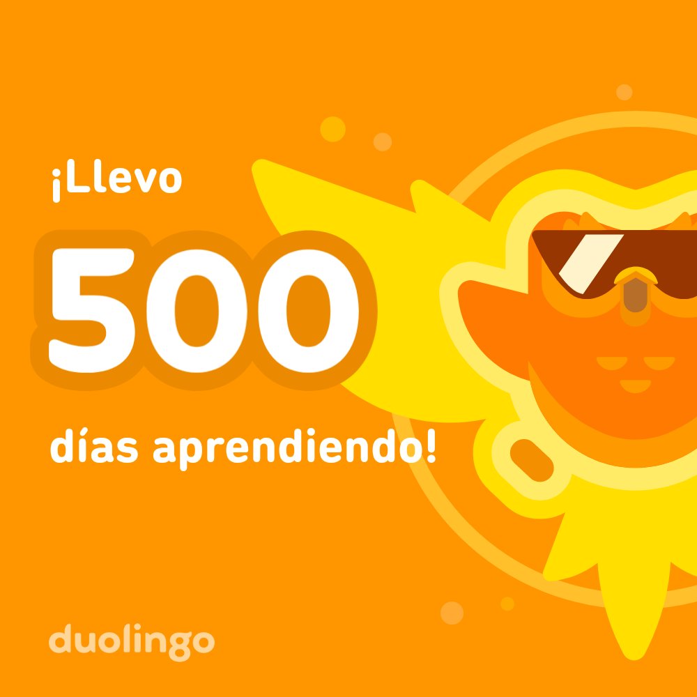 DRACGUAR23's tweet photo. @duolingoespanol we... Ya llevo 500 dias, contesta we ;v https://t.co/AAFddhwWkE