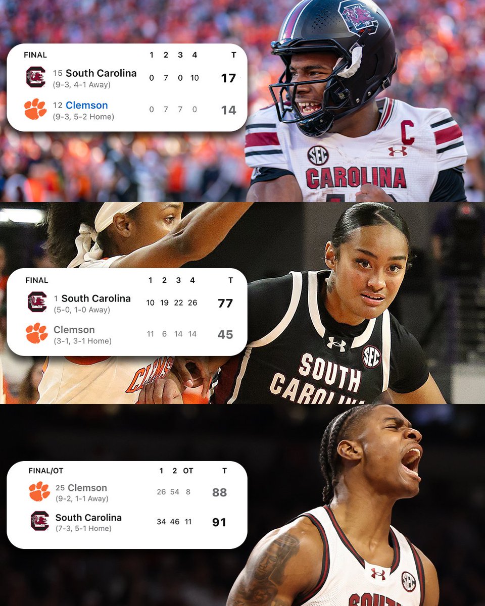 GAMECOCKS RUN THIS STATE 😤 🤙