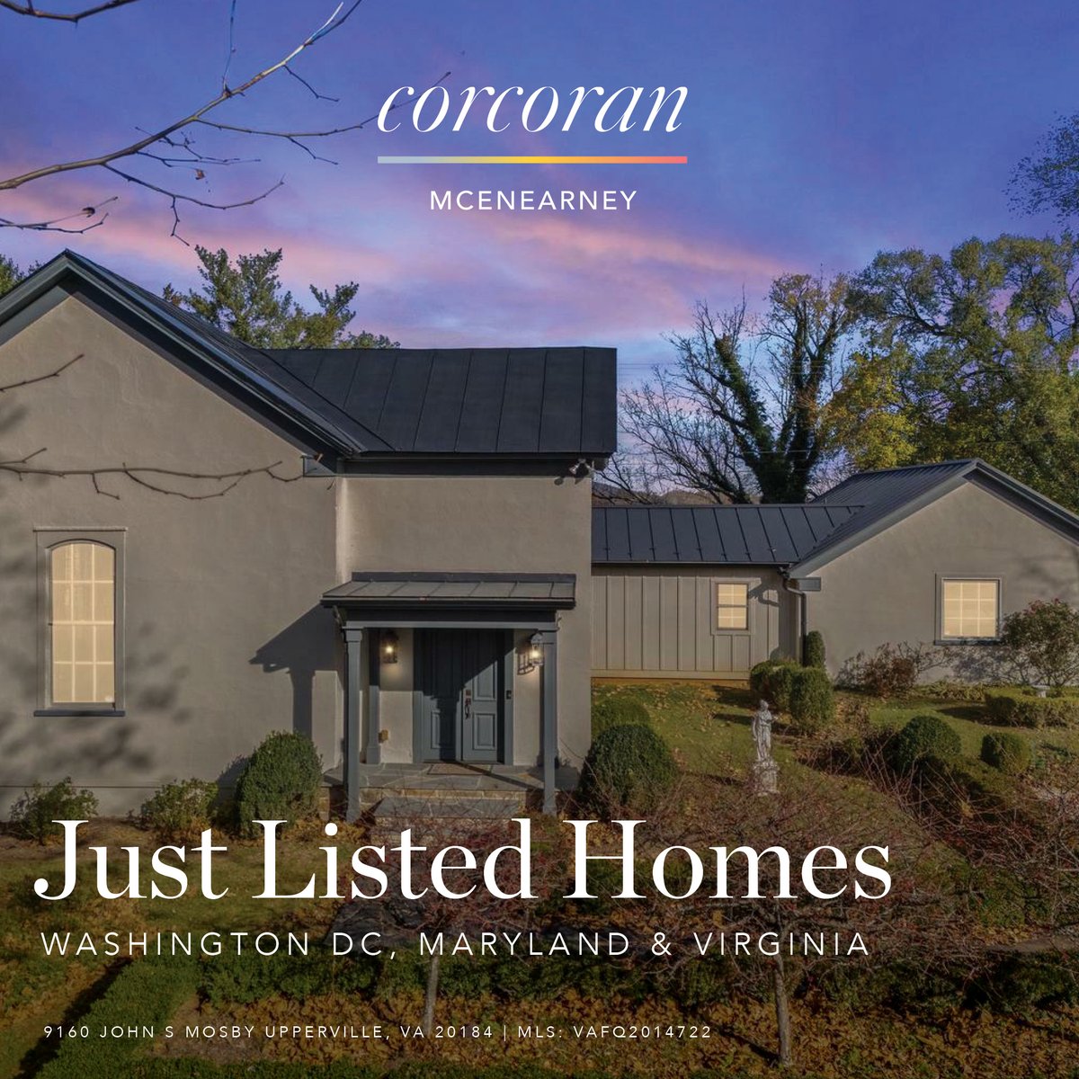 Take a look at the newly listed homes at Corcoran McEnearney! To view the full list, visit bit.ly/4ihGJq2
#livewhoyouare #justlistedhomes #dmvrealestate #corcoranmce