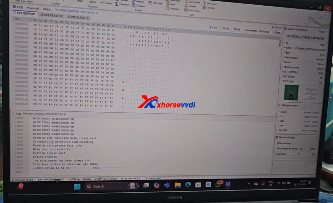 Xhorsevvdi's tweet photo. #xhorse multi prog xhorse Verna. 400&amp; 401&amp; 410 ecm reading with out open ⚙️⚙️🪛
📸krishna car electrical &amp; ecm
https://t.co/fJTLa5Ituy
#multiprog #HyundaiVerna #benchmode https://t.co/Zj4vGMRRTE