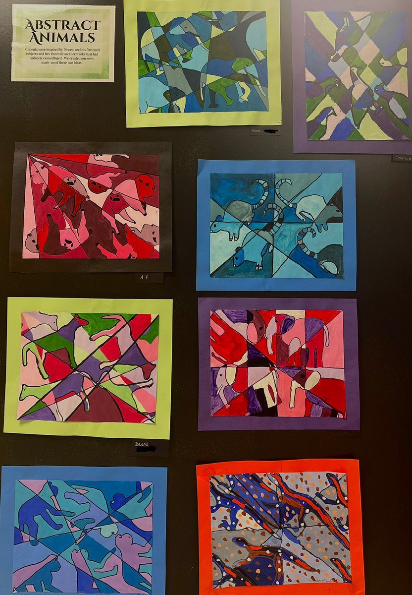 Northeastern High School Art tweet media