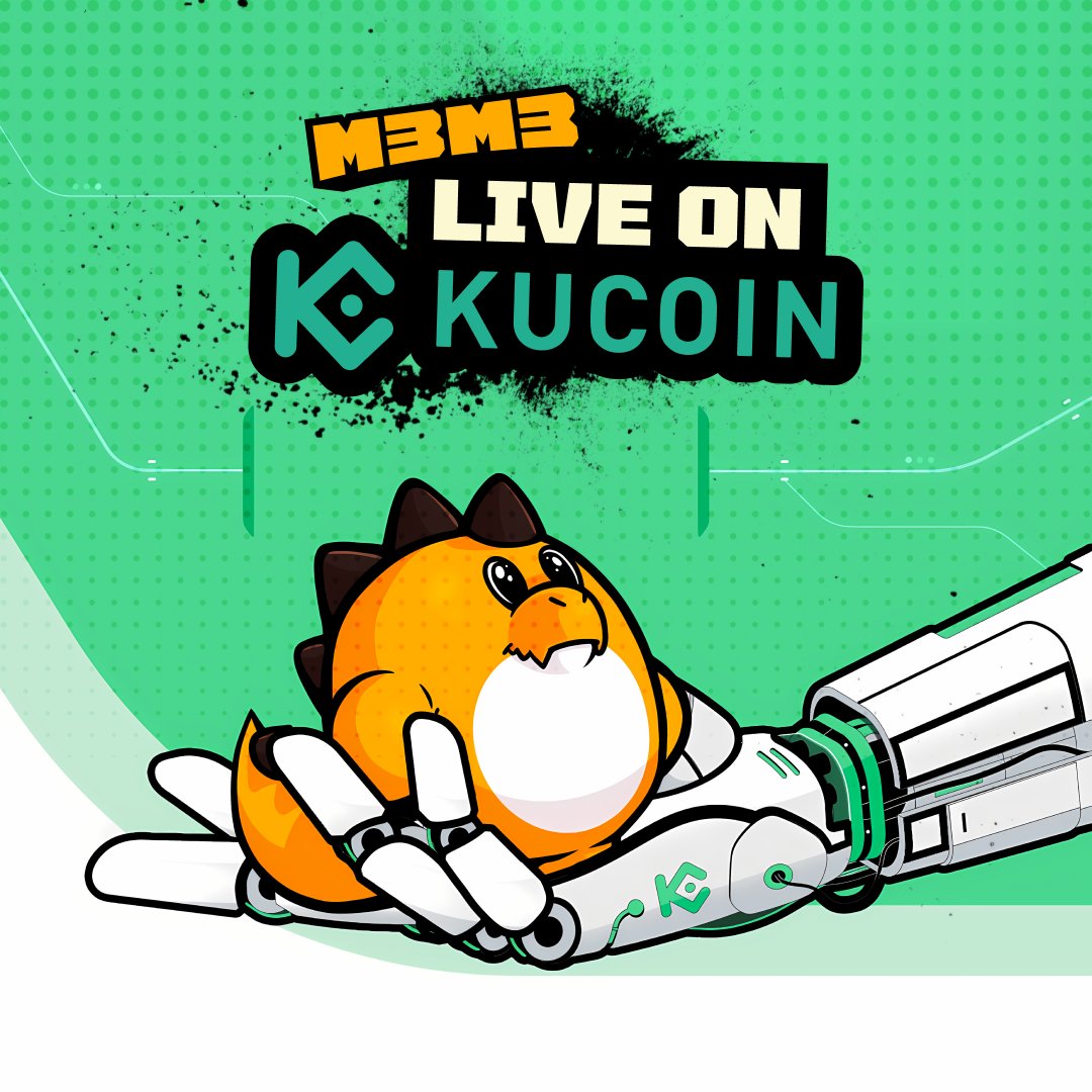 WEAREM3M3_'s tweet image. The (3,3) meta is heating up 🔥

$M3M3 has been listed on @kucoincom!

Trading begins at 14:00 UTC.