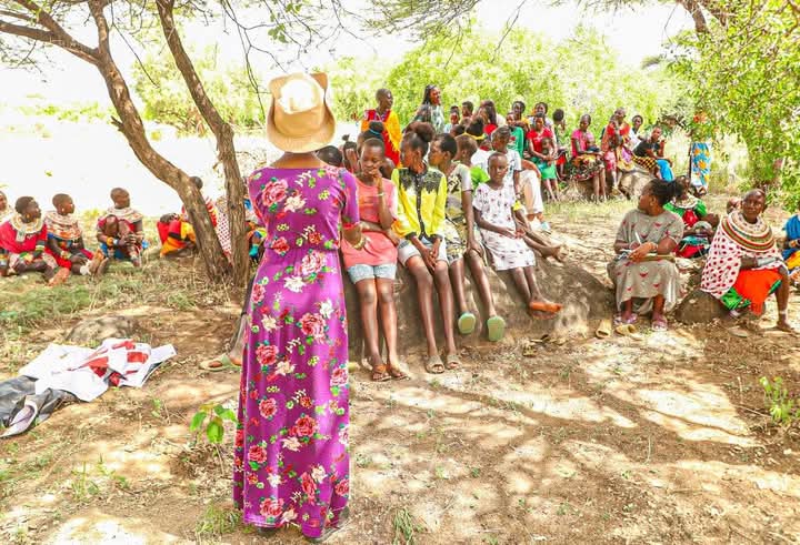 jackie_naami's tweet photo. Having a very interactive session for both young indigenous adolescent  girls and parents present on Day 1 of the Girls Mentorship and Leadership Forum is very important. It creates a strong sense of community, understanding, and shared responsibility.@JaneMeriwas @SamburuWtrust https://t.co/e6J3VoiUtX