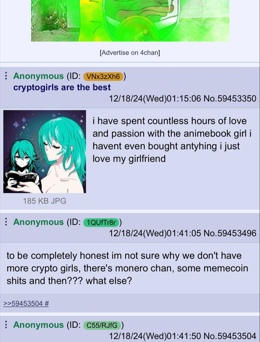 Blocboybenji's tweet photo. People are slowly catching on to @AnimeBook_io, and now even Biz (4chan) is starting to talk about it. The adoption is beginning.

$LUFFY is going to be big https://t.co/CuQdgSPDHM