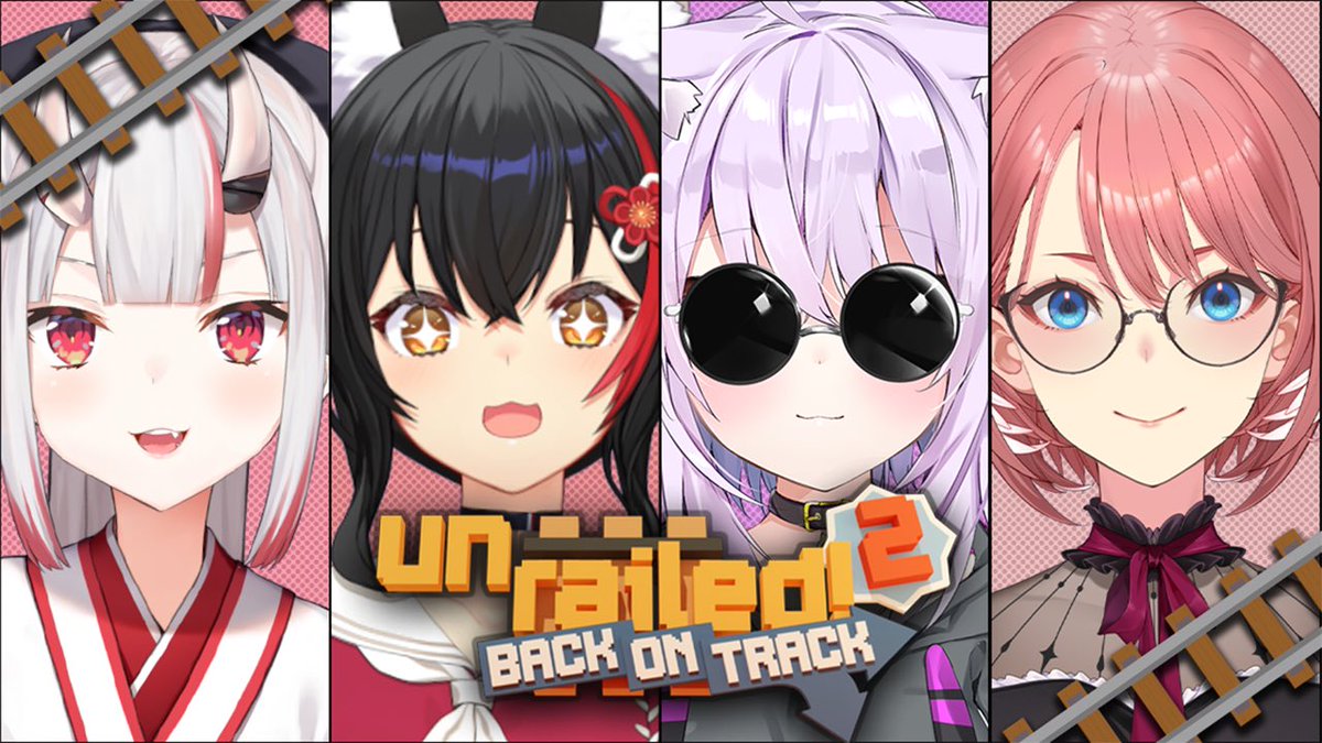 nekomataokayu's tweet image. /／
12月18日 22時から⟢😈🌲🍙🥀⟣
Unrailed2みんなでやるぞ〜〜〜！
\＼

#鬼と狼と猫と鷹と 👈はっしゅたぐ

youtube.com/live/VymMjrG90…