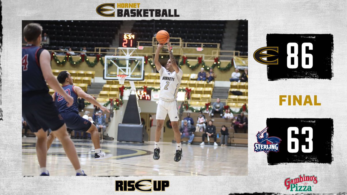ESU Athletics (@esusports) on Twitter photo Final score from White Auditorium as <a href="/ESUMensBBall/">Emporia State Basketball</a> picks up the win over Sterling. Arhman Lewis with a game-high 16 points and Donald Coats III tallies a game-high 11 rebounds. #StingersUp Final score from White Auditorium as <a href="/ESUMensBBall/">Emporia State Basketball</a> picks up the win over Sterling. Arhman Lewis with a game-high 16 points and Donald Coats III tallies a game-high 11 rebounds. #StingersUp