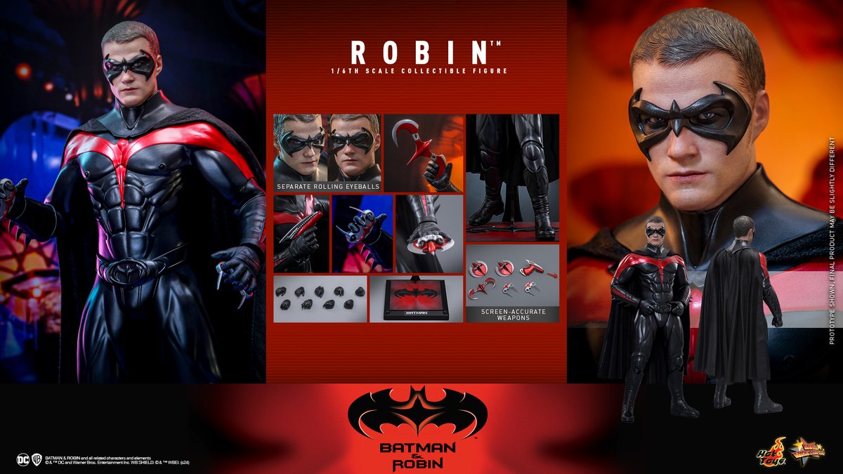 #HotToys Batman &amp; Robin 1/6th scale #Robin figure is available for pre-order now! ht.toys/HTBnRROBIN