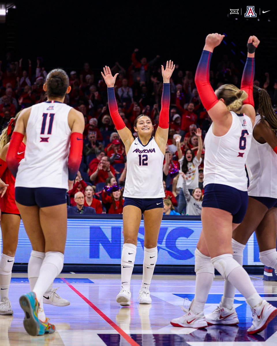 ArizonaVBall's tweet photo. LET'S GO TO FIVE❗️
Time to Bear Down. https://t.co/ve7KbFvq6Y