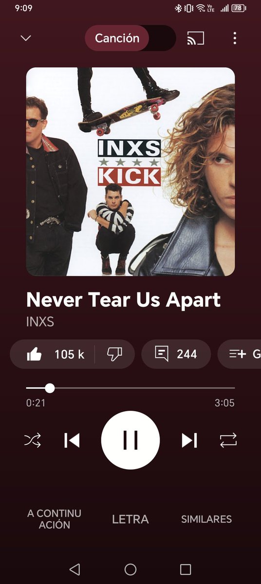 Tetio97's tweet photo. Un clásico Ochentero de INXS 🎧 https://t.co/MtOydzaFGq