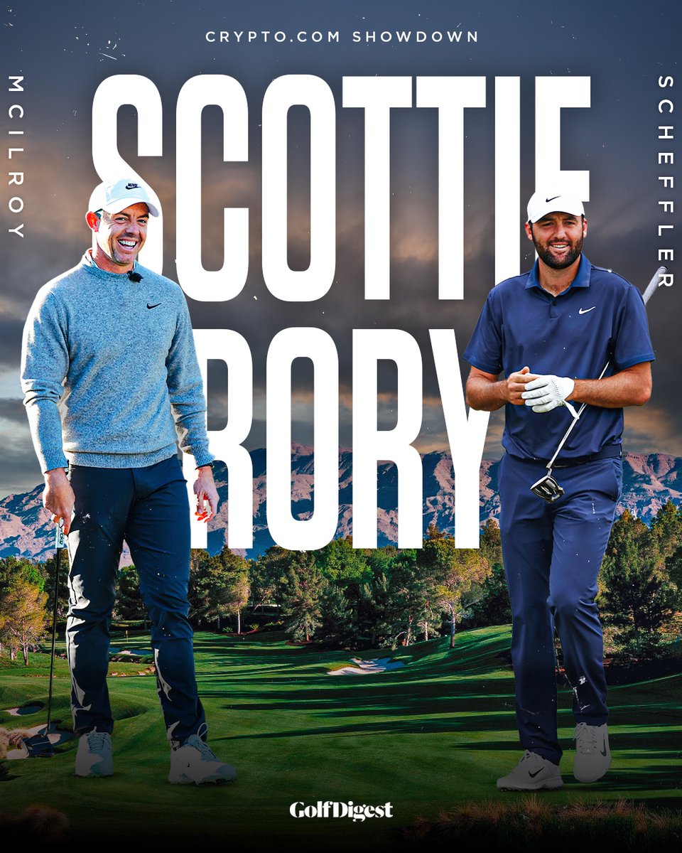 Game, set, MATCH. Scottie Scheffler and Rory McIlroy win The  https://t.co/O3QJiuBCCB Showdown! 🏆