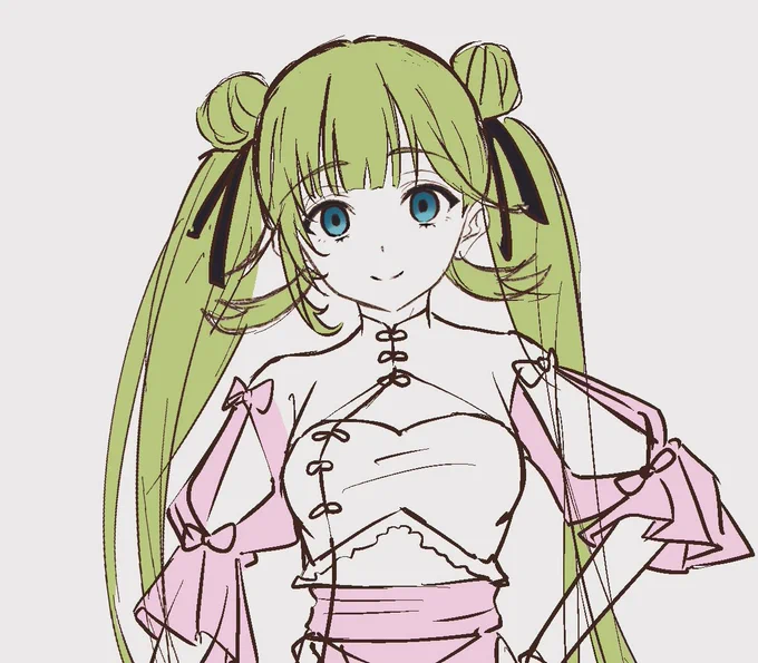 んおぎだああああああねむすぎる 今日もがんばる ポニ子が伸び伸びしていたありがとうございます(';ω;`) 今日は!!久々にぶいすぽらくがきたち〜