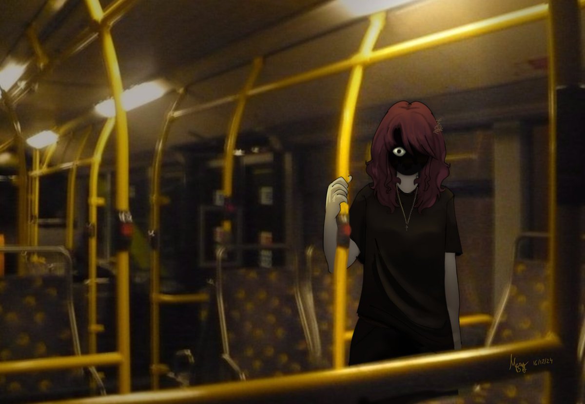fusca_art's tweet image. Pov: You're at the bus and is wearing a cool outfit and I think you're very cool so I stare into your soul so U know you're cool

#myart #creppyart