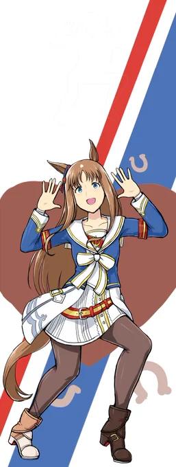 以前の明治コラボのとき描いたグラスちゃん再掲しときますね 