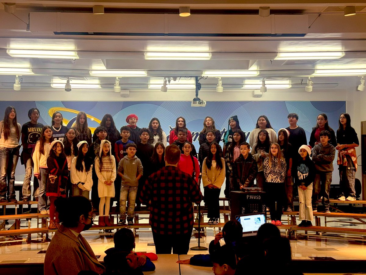 Choral concert was terrific!! #WeArePBV #SandriniSaints